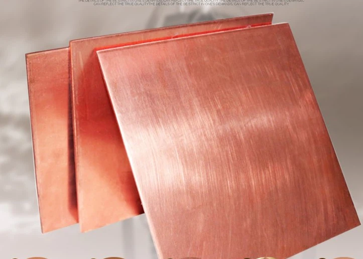 Čistý měděný plech Odolnost proti korozi Použití ve vyrobeném zboží